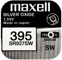 Maxell SR927SW 1,55 v ezüst-oxid gombelem kép