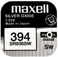 Maxell SR936SW 1,55 v ezüst-oxid gombelem kép