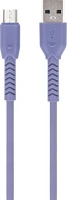 Maxlife TF5900495875174 Kábel mxuc-04 - usb / microusb lila kábel 1m, 3a kép