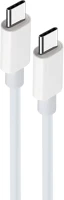 Maxlife TF5900495985200 Mxuc-05 kábel - type-c (usb-c) / type-c (usb-c) fehér kábel 1m, 100w kép