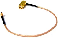 Maxlink WFI-035-999 Összekötő kábel mmcx - rpsma dugó 90° kép