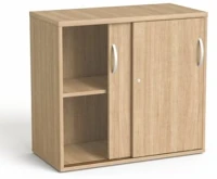 Mayah COR_IBXSZ16K Szekrény, asztalmagas, tolóajtós, polcos,  