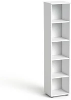 Mayah IBXSZ03F Szekrény, 5 rendező magas, nyitott, polcos, keskeny  