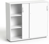 Mayah IBXSZ13F Szekrény, 3 rendező magas, tolóajtós, polcos,  