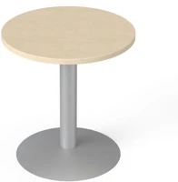 Mayah SV-57/IBXA57J Tárgyalóasztal, kör, szürke fémlábbal, o 60 cm,  