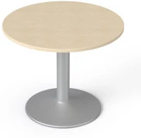 Mayah SV-58/IBXA58J Tárgyalóasztal, kör, szürke fémlábbal, o 90 cm,  