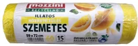 Mazzini 104003 szemeteszsák, újrahasznosított, köthető füles, illatosított, 60 l, 15 kép