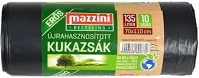Mazzini 12.01237 Szemeteszsák  135l újrahasznosított erős 10 darabos kép