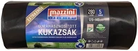 Mazzini 12.02437 Szemeteszsák  280l premium újrahasznosított extra erős 5 darabos kép