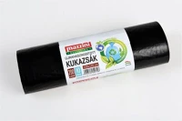 Mazzini COR_KHK911 Nagykukazsák, újrahasznosított, 200 l, 10 db, 100x120 cm, 30 µ, fekete kép