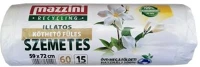 Mazzini COR_KHT1554 szemeteszsák, újrahasznosított, köthető füles, illatosított, 60 l, 15 kép