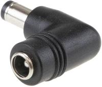 Mean well DC-PLUG-P1J-P1IR Dc plug-p1j-p1ir 2,1x5,5x11mm/2,1x5,5x9,5mm dc csatlakozó átalakító kép