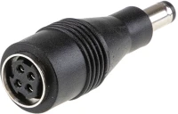 Mean well DC-PLUG-P1J-P3A Dc plug-p1j-p3a 2,1x5,5x11mm/0,7x2,35x11mm dc csatlakozó átalakító kép