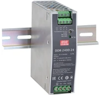 Mean well DDR-240C-24 1 kimenetű dc/dc konverter; 240w; 24v 10a; 4kv szigetelt kép