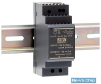 Mean well HDR-30-48 48v 0,75a 36w din sínre szerelhető tápegység kép