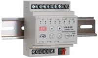 Mean well KAA-8R-16 Knx kapcsoló / redőnymozgató aktor 8x230vac 16a kép