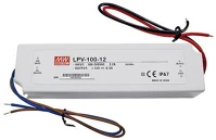 Mean well LPV-100-12 12v 8,5a 100w tápegység kép