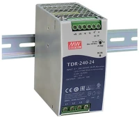Mean well TDR-240-24 24v 10a 240w tápegység kép