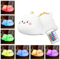 Media-tech MT227 Pokky clever dino többszínű éjszakai lámpa gyerekeknek kép