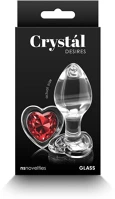Medium H05NSTOYS1031 Crystal - desires - red heart - kép