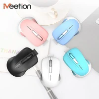 Meetion MINIGOPINK Meetion wireless egér MiniGo 2.4 Ghz wireless egér pink kép