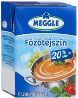 Meggle 11586 Főzőtejszín  uht 20% 200ml kép