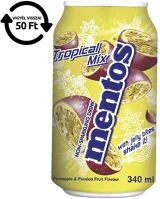 Mentos 30.02077 Üdítőital szénsavas  tropical mix 340 ml drs kép