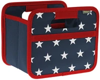 Meori A100316 Rendszereződoboz  összehajtható textil csillagok kék kép