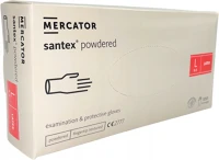 Mercator medical DA503XSZBA5906615011811 Gumikesztyű  santex latex púderes 