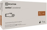 Mercator medical DA503XSZBA5906615011828 Gumikesztyű  santex latex púderes 