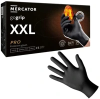 Mercator medical DA503XSZBA8859185203131 Gogrip black gumikesztyű xxl-es 50 db/csomag kép