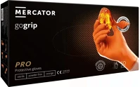 Mercator medical RP30025005_0001 gogrip (orange)nitril védőkesztyű narancs púdermentes,gyémánt kép