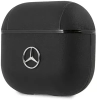 Mercedes MEA3CSLBK Leather airpods 3 bőr tok, fekete kép