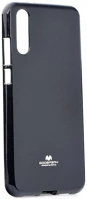 Mercurycase 93539 Apple iphone 12 pro max, szilikon tok,  goospery, csillámporos, fekete kép