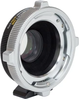 Metabones MB_SPPL-M43-BT2 Speed booster ultra 0.71 t cine adapter arri pl (objektív) - bmpcc4k (váz) kép