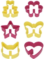 Metaltex MX259124 Műanyag sütikiszúró szett, 6 db-os kép