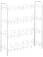 Metaltex MX365504 Shoe cipőtartó, 4 polcos, 64x23x80, fehér kép
