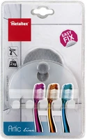 Metaltex MX402734 artic akasztós fogkefe tartó, extra erős tapadó koronggal, maximum 4 kép