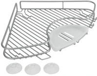 Metaltex MX403904 Sarokpolc 3 tapadókoronggal kép