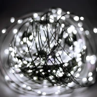 Micro ML1500WH led-es fényfüzér, 150 m, 1500db hidegfehér micro led, 8 program kép