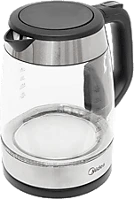 Midea MK-17G03A2 Mk-17g03a2 vízforraló, 2200 w, üveg, 1,7l kép