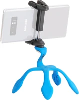 Miggö M-MW-SP-3IN1-BL-50 splat 3in1 hajlítható lábú miniállvány, telefon és akciókamera kép