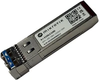 Mikrotik 1/10G SM 10KM 1310NM Sfp+ modul 1/10g sm 10km 1310nm, duplex lc csatlakozóval kép