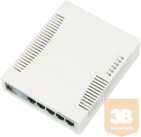 Mikrotik 5X1000 MBPS + 1XSFP Switch 5x1000 mbps + 1xsfp (rb260gs) kép