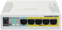 Mikrotik CSS106-1G-4P-1S, 5X Rb260gsp | switch | css106-1g-4p-1s, 5x rj45 1000mb/s, 1x sfp, 4x passive poe kép