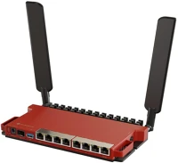 Mikrotik L009 Wi-Fi Router | L009UiGS-2HaxD-IN, 2,4GHz, AX600 Wi-Fi6, 8x RJ45 1000Mb/s, 1x kép