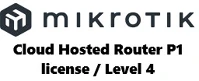 Mikrotik P1-LICENCE Cloud hosted router p1 license / level 4 kép