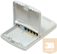 Mikrotik RB750P-PBR2 Vezetékes router routerboard  kültéri poe kép