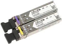 Mikrotik S-4554LC80D Sfp bidi modul pár 1,25g egyszálas optikához, 80km kép