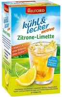 Milford 30.01029 Gyümölcstea  kühl & lecker active citrom-limette 20 filter/doboz kép